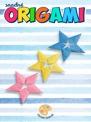 cover image of snadné ORIGAMI